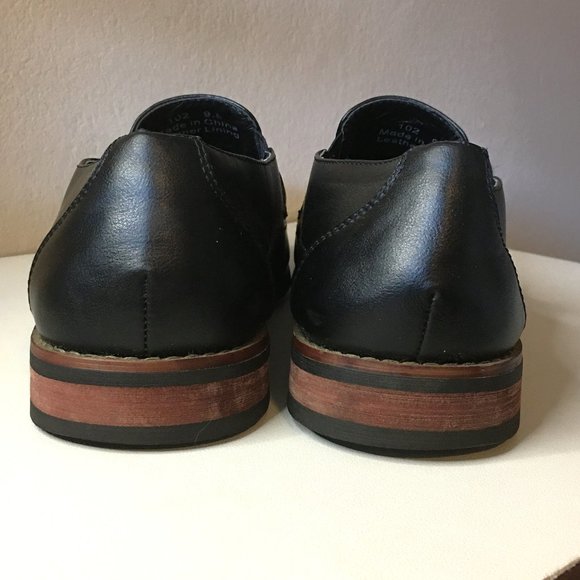 DARBY Men's Black Bike-Toe Slip-On Loafer - Picture 7 of 15